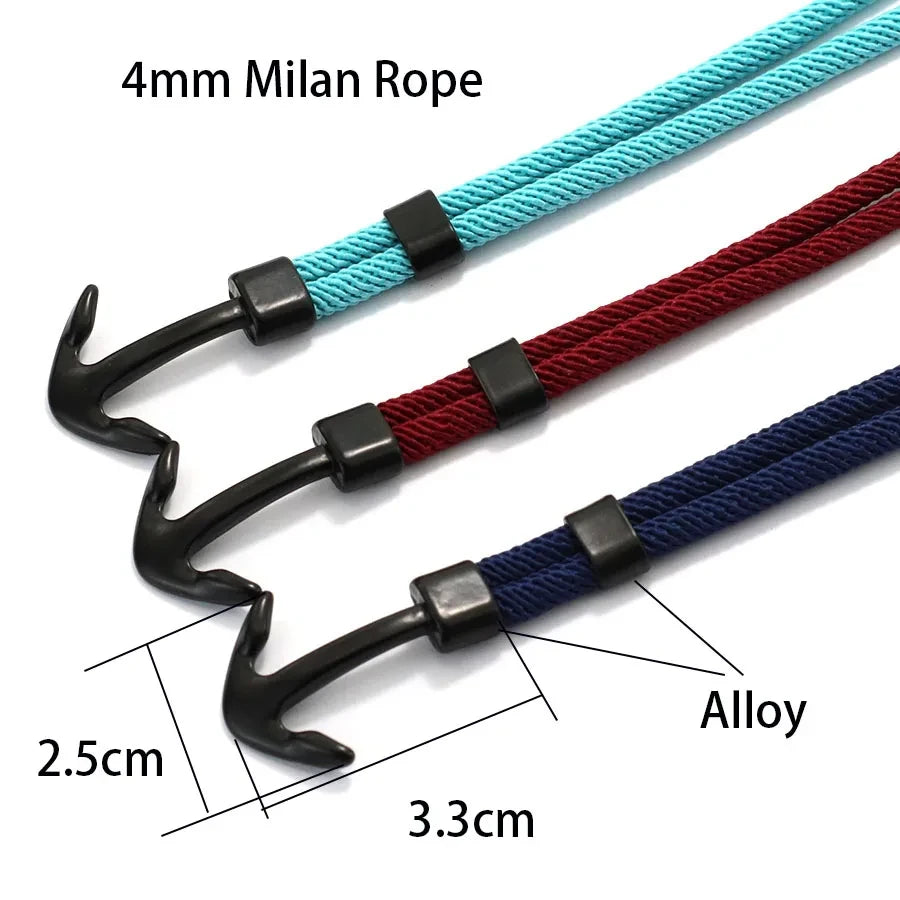 Nautical Rope Anchor Bracelet