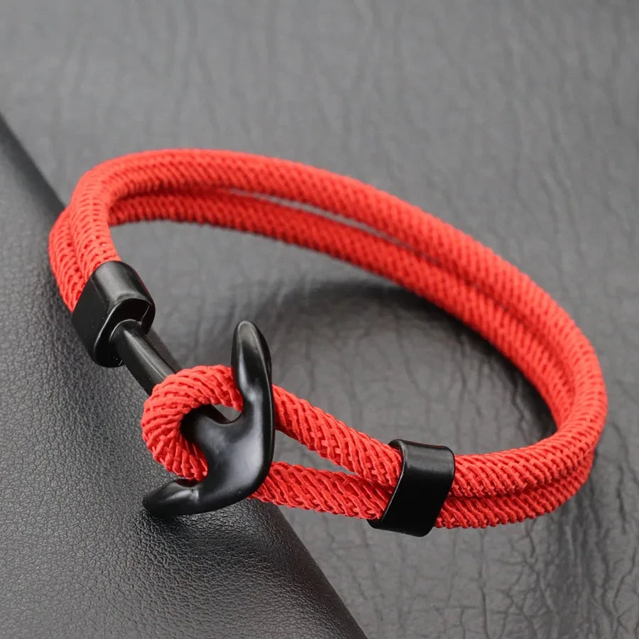 Nautical Rope Anchor Bracelet