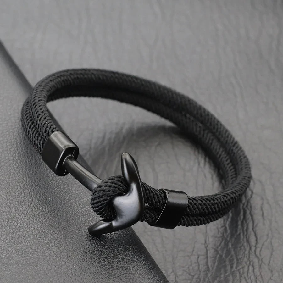 Nautical Rope Anchor Bracelet