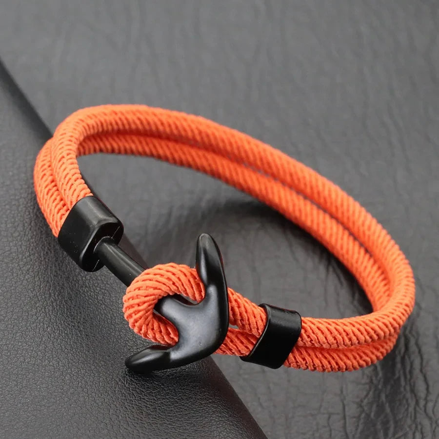 Nautical Rope Anchor Bracelet