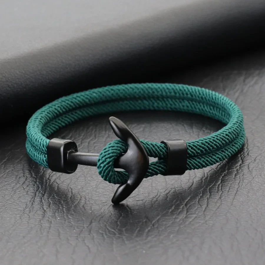 Nautical Rope Anchor Bracelet