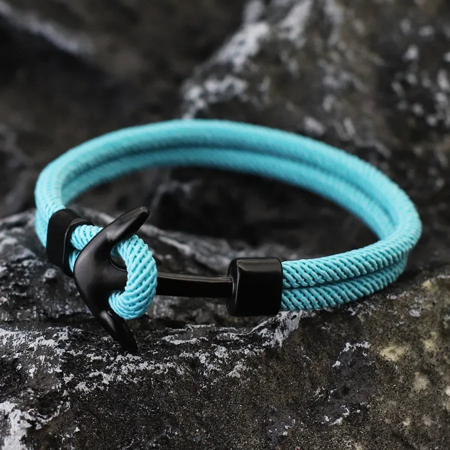 Nautical Rope Anchor Bracelet