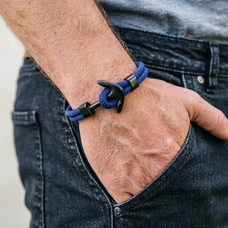 Nautical Rope Anchor Bracelet