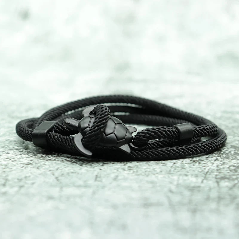 Multilayer Cotton Turtle Bracelet