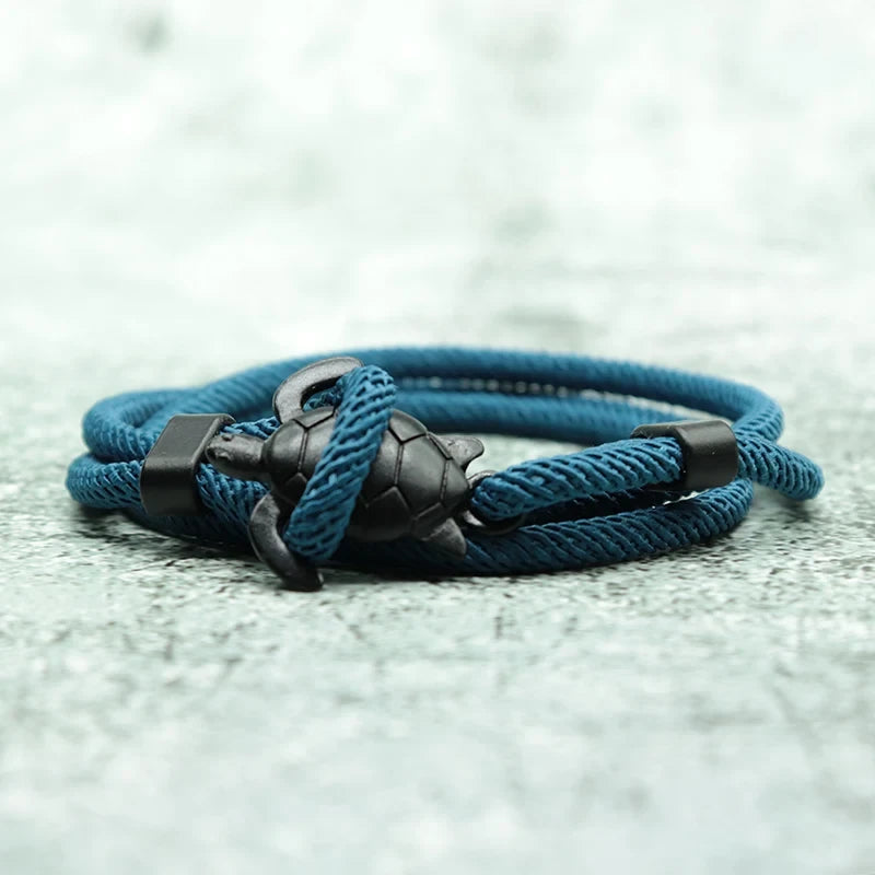 Multilayer Cotton Turtle Bracelet