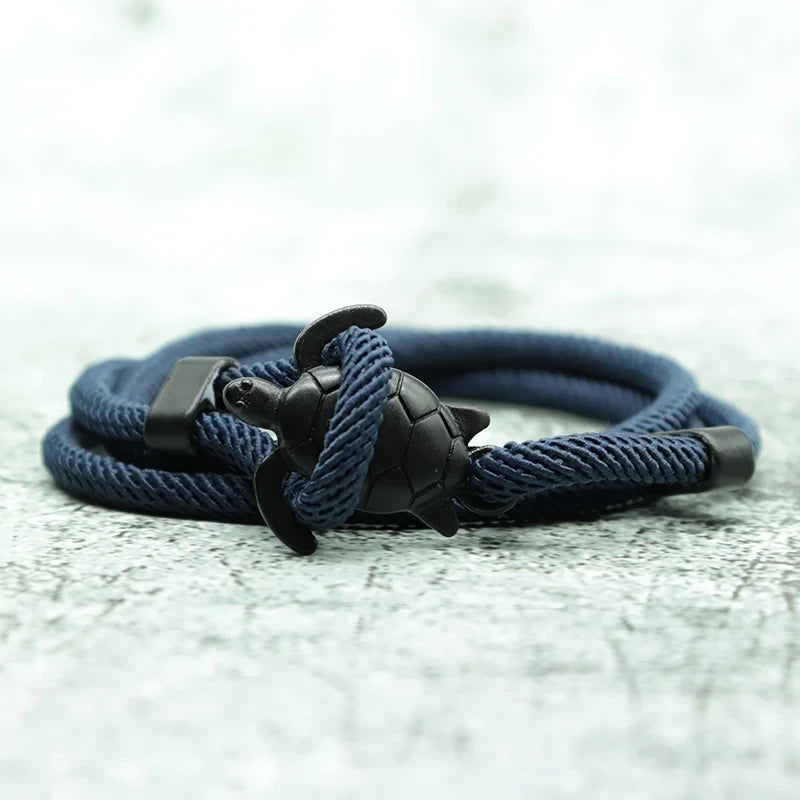 Multilayer Cotton Turtle Bracelet